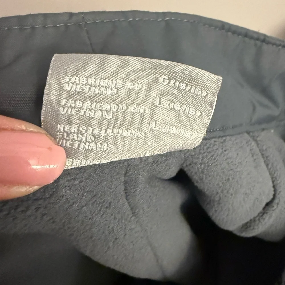 Columbia Youth Gray Insulated Snow Pants Size L 14/16 Outgrown